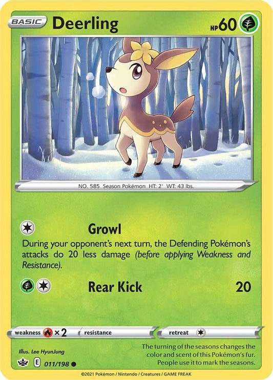 Image for Deerling (011/198) (SWSH06: Chilling Reign) (SWSH06) - Pokemon