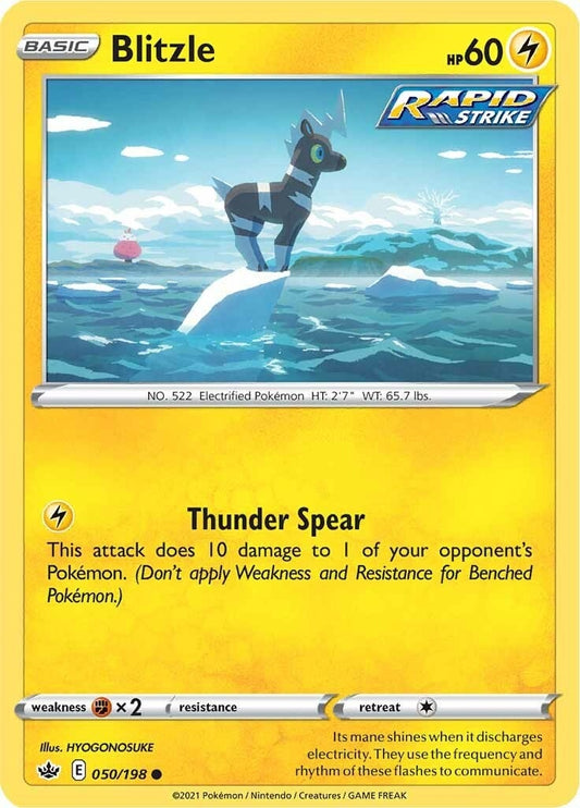 Image for Blitzle (050/198) (SWSH06: Chilling Reign) (SWSH06) - Pokemon
