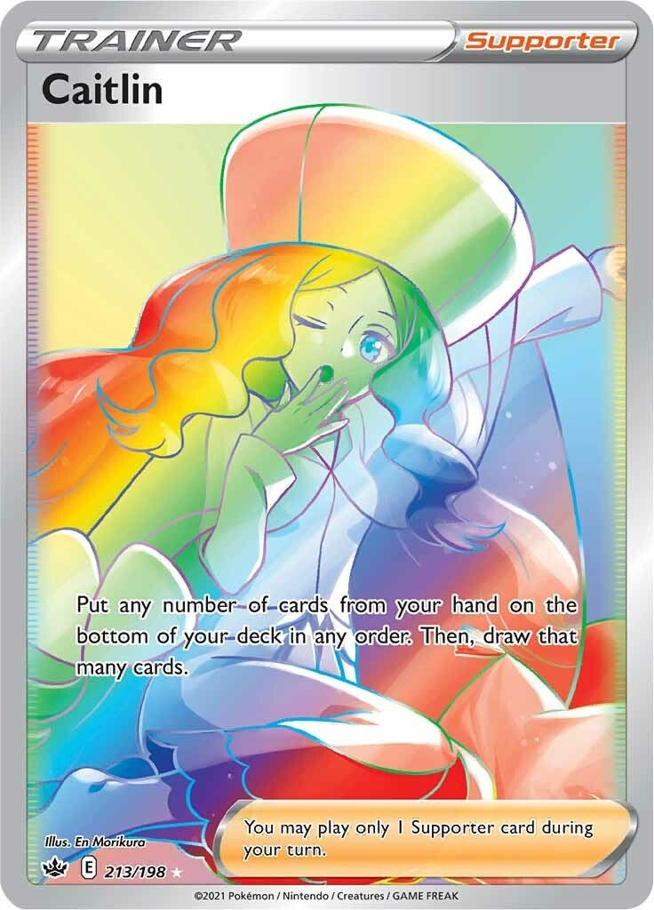 Image for Caitlin (Secret) (213/198) (SWSH06: Chilling Reign) (SWSH06) - Pokemon