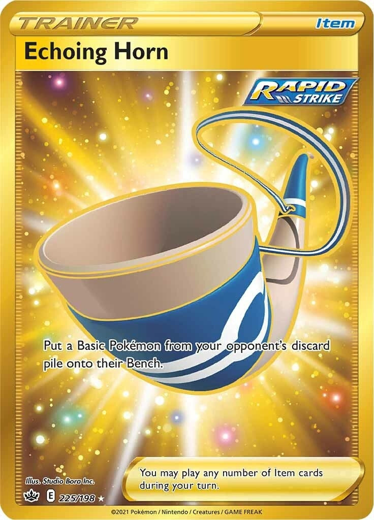 Image for Echoing Horn (Secret) (225/198) (SWSH06: Chilling Reign) (SWSH06) - Pokemon