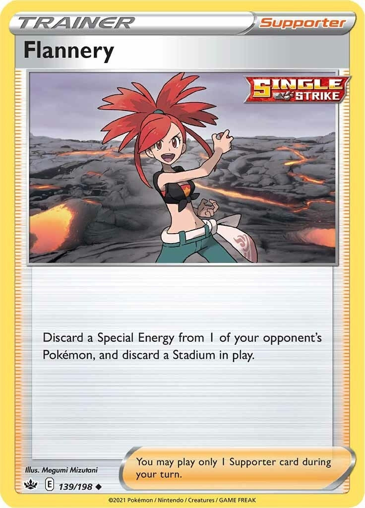 Image for Flannery (139/198) (SWSH06: Chilling Reign) (SWSH06) - Pokemon