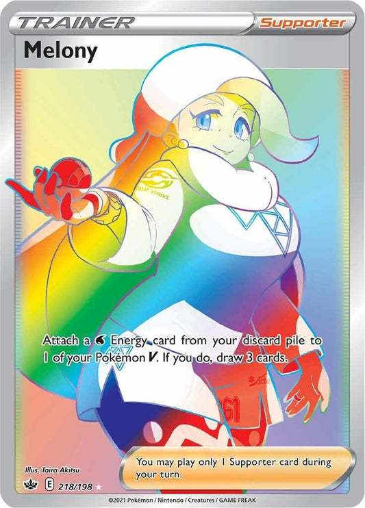 Image for Melony (Secret) (218/198) (SWSH06: Chilling Reign) (SWSH06) - Pokemon