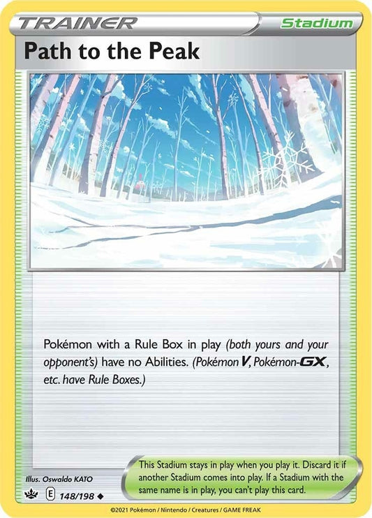 Image for Path to the Peak (148/198) (SWSH06: Chilling Reign) (SWSH06) - Pokemon