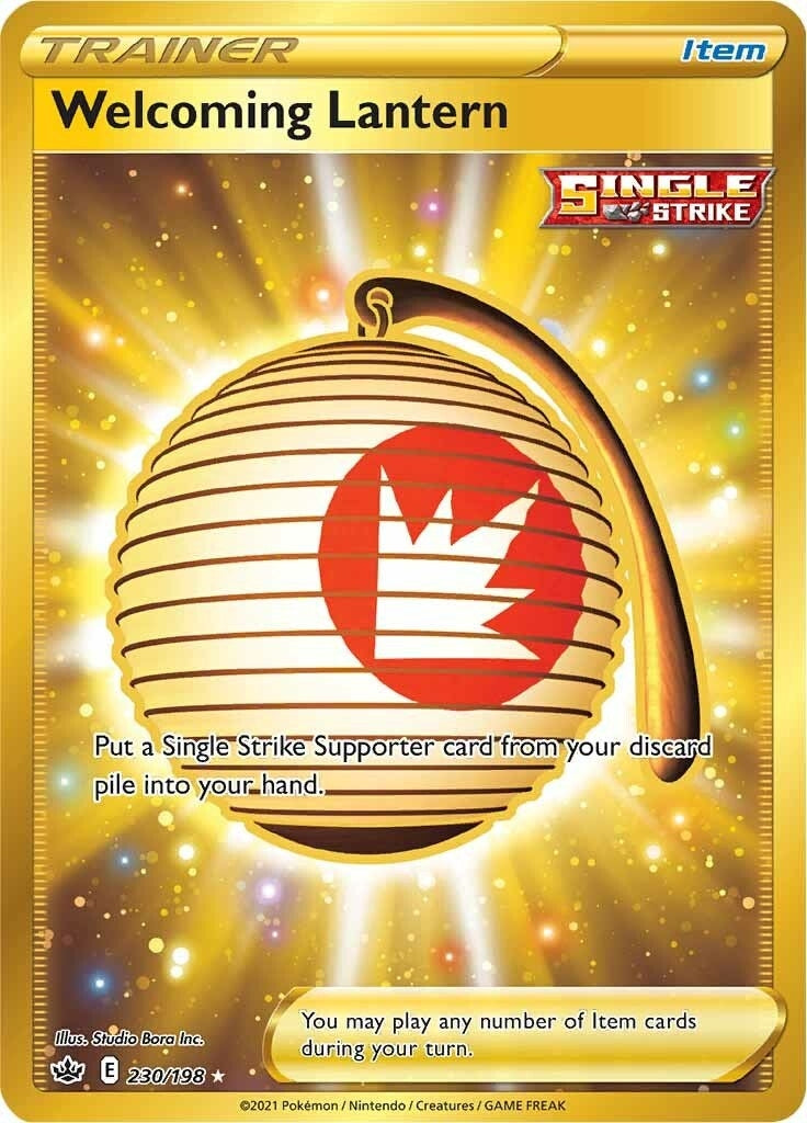 Image for Welcoming Lantern (Secret) (230/198) (SWSH06: Chilling Reign) (SWSH06) - Pokemon