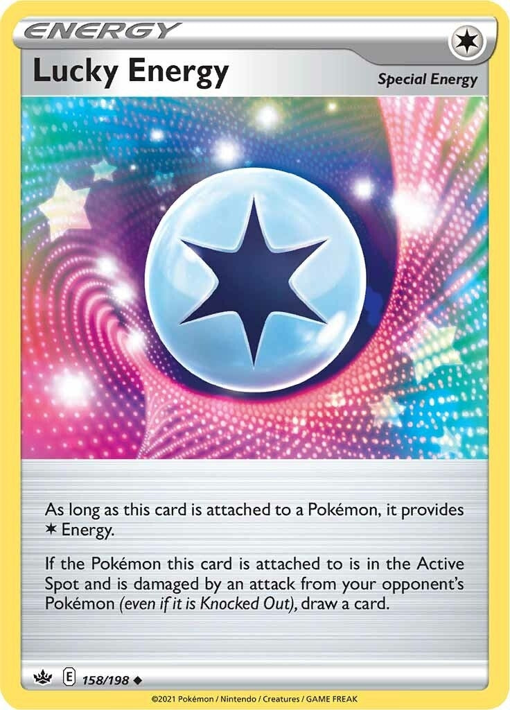 Image for Lucky Energy (158/198) (SWSH06: Chilling Reign) (SWSH06) - Pokemon