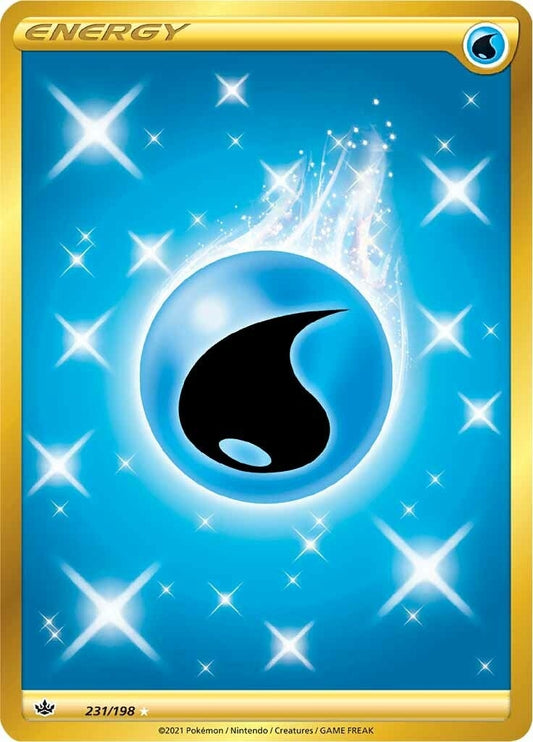 Image for Water Energy (Secret) (231/198) (SWSH06: Chilling Reign) (SWSH06) - Pokemon
