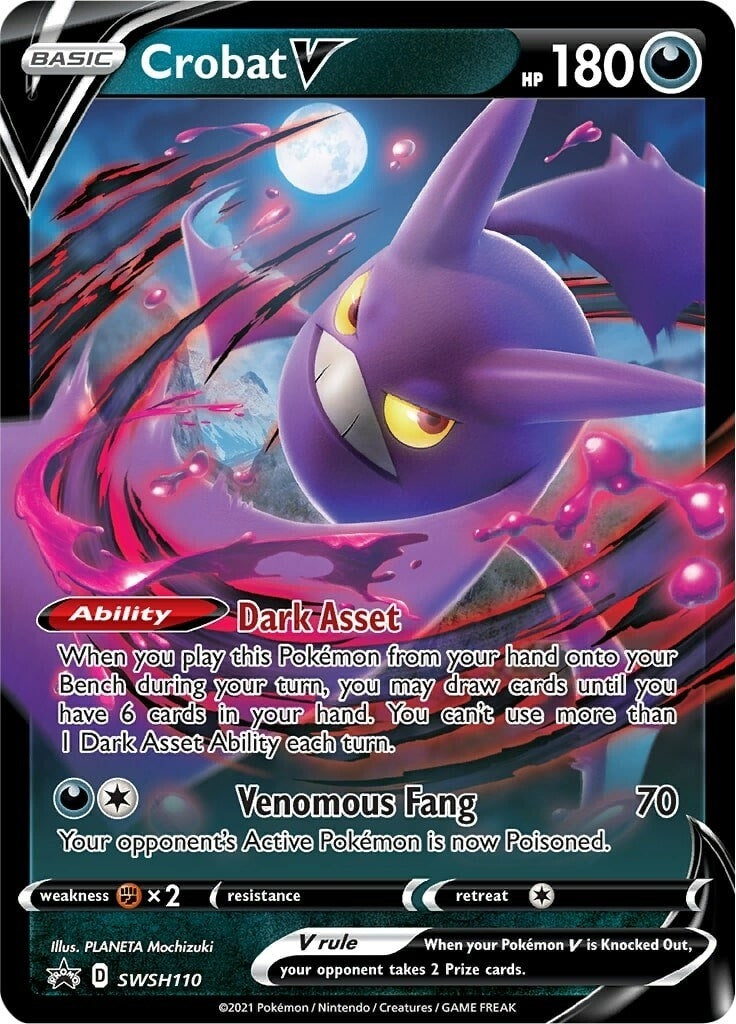 Image for Crobat V - SWSH110 (SWSH110) (SWSH: Sword & Shield Promo Cards) (SWSD) - Pokemon