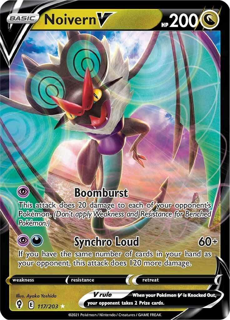 Image for Noivern V (117/203) (SWSH07: Evolving Skies) (SWSH07) - Pokemon