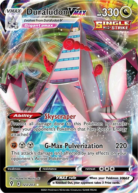 Image for Duraludon VMAX (123/203) (SWSH07: Evolving Skies) (SWSH07) - Pokemon