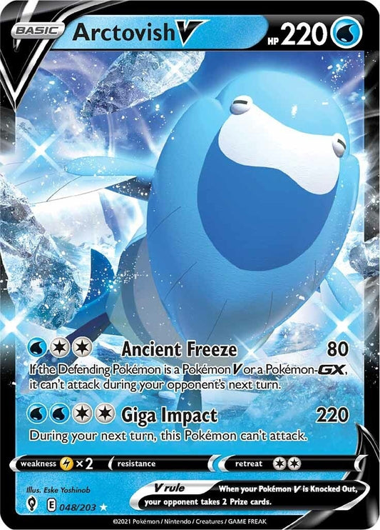 Image for Arctovish V (048/203) (SWSH07: Evolving Skies) (SWSH07) - Pokemon