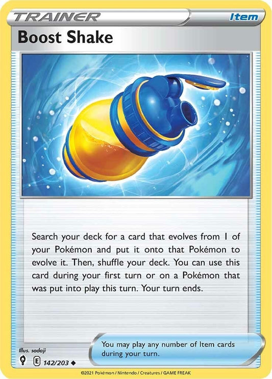 Image for Boost Shake (142/203) (SWSH07: Evolving Skies) (SWSH07) - Pokemon