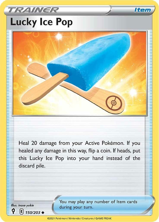 Image for Lucky Ice Pop (150/203) (SWSH07: Evolving Skies) (SWSH07) - Pokemon