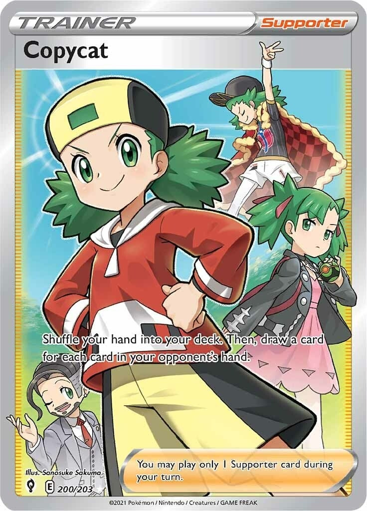 Image for Copycat (Full Art) (200/203) (SWSH07: Evolving Skies) (SWSH07) - Pokemon
