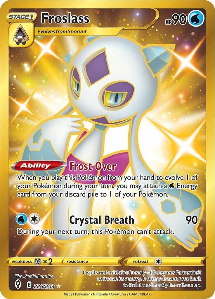 Image for Froslass (Secret) (226/203) (SWSH07: Evolving Skies) (SWSH07) - Pokemon