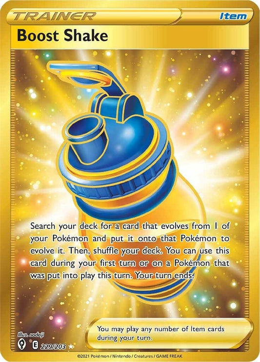 Image for Boost Shake (Secret) (229/203) (SWSH07: Evolving Skies) (SWSH07) - Pokemon