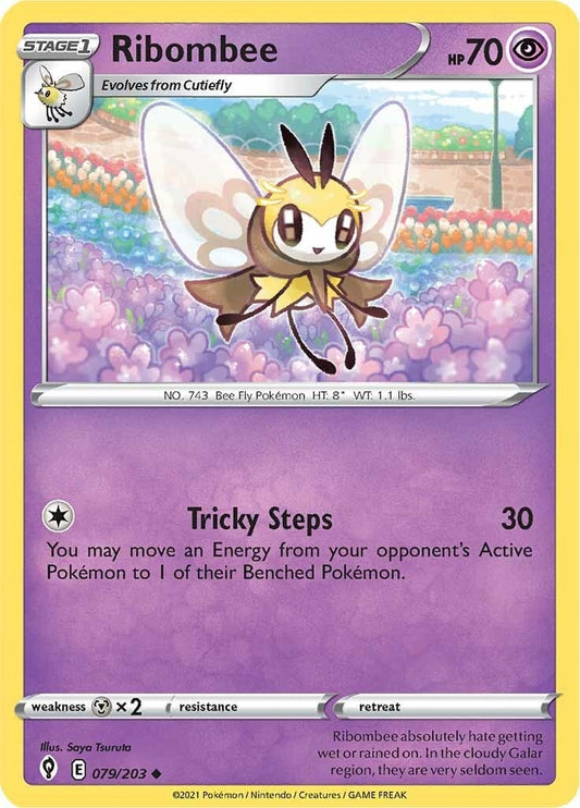 Image for Ribombee (079/203) (SWSH07: Evolving Skies) (SWSH07) - Pokemon