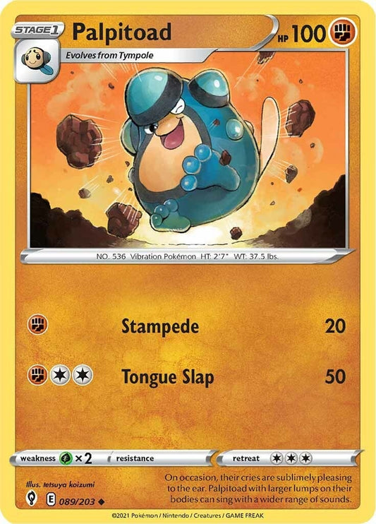 Image for Palpitoad (089/203) (SWSH07: Evolving Skies) (SWSH07) - Pokemon