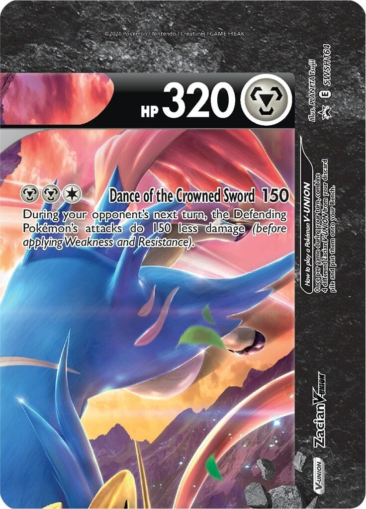 Image for Zacian V-UNION - SWSH164 (SWSH164) (SWSH: Sword & Shield Promo Cards) (SWSD) - Pokemon