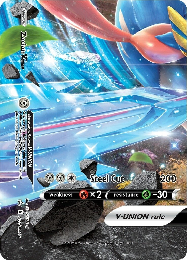 Image for Zacian V-UNION - SWSH165 (SWSH165) (SWSH: Sword & Shield Promo Cards) (SWSD) - Pokemon