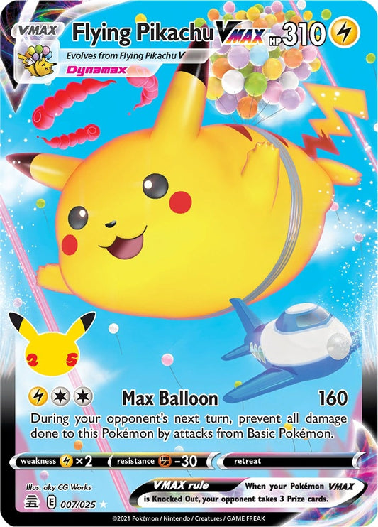 Flying Pikachu VMAX (007/025) (Celebrations)