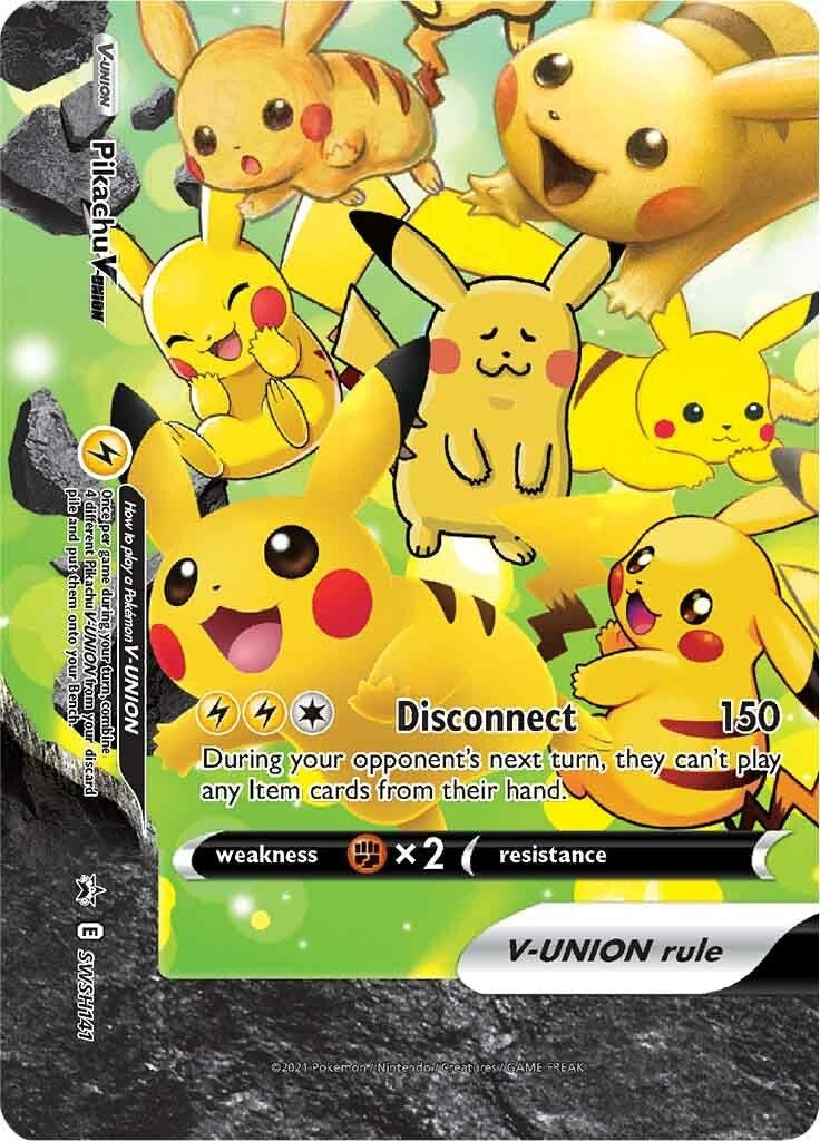 Image for Pikachu V-Union - SWSH141 (SWSH141) (SWSH: Sword & Shield Promo Cards) (SWSD) - Pokemon