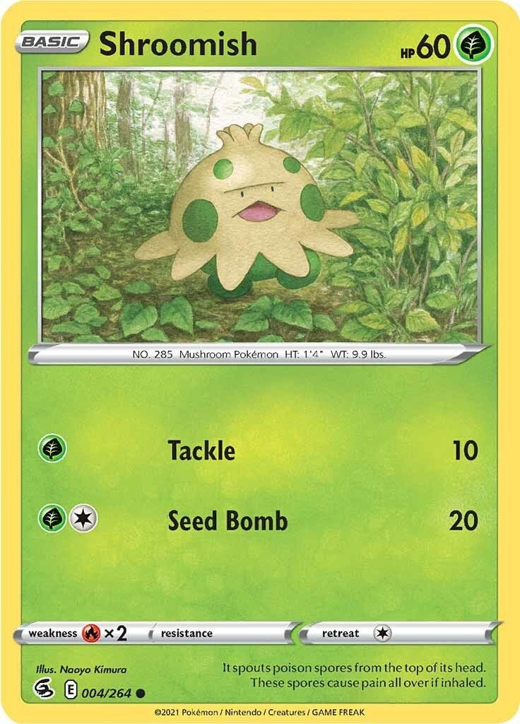 Image for Shroomish (004/264) (SWSH08: Fusion Strike) (SWSH08) - Pokemon
