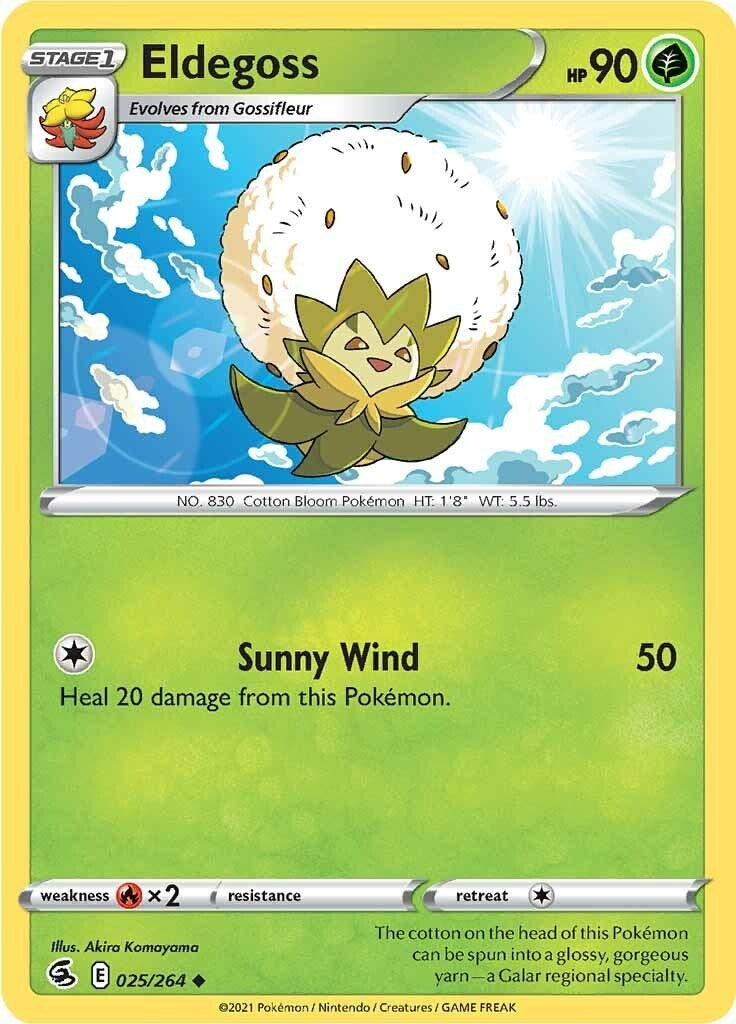 Image for Eldegoss (025/264) (SWSH08: Fusion Strike) (SWSH08) - Pokemon