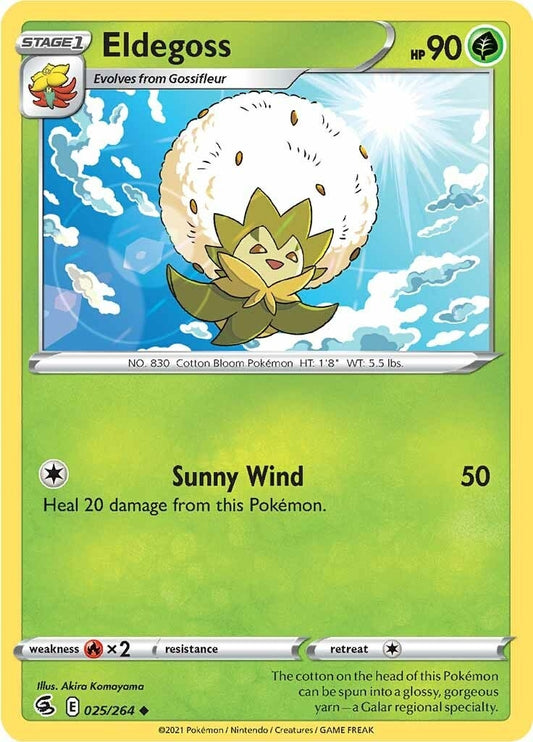 Image for Eldegoss (025/264) (SWSH08: Fusion Strike) (SWSH08) - Pokemon