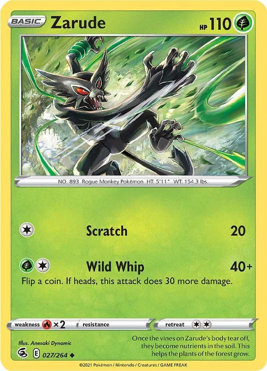 Image for Zarude (027/264) (SWSH08: Fusion Strike) (SWSH08) - Pokemon