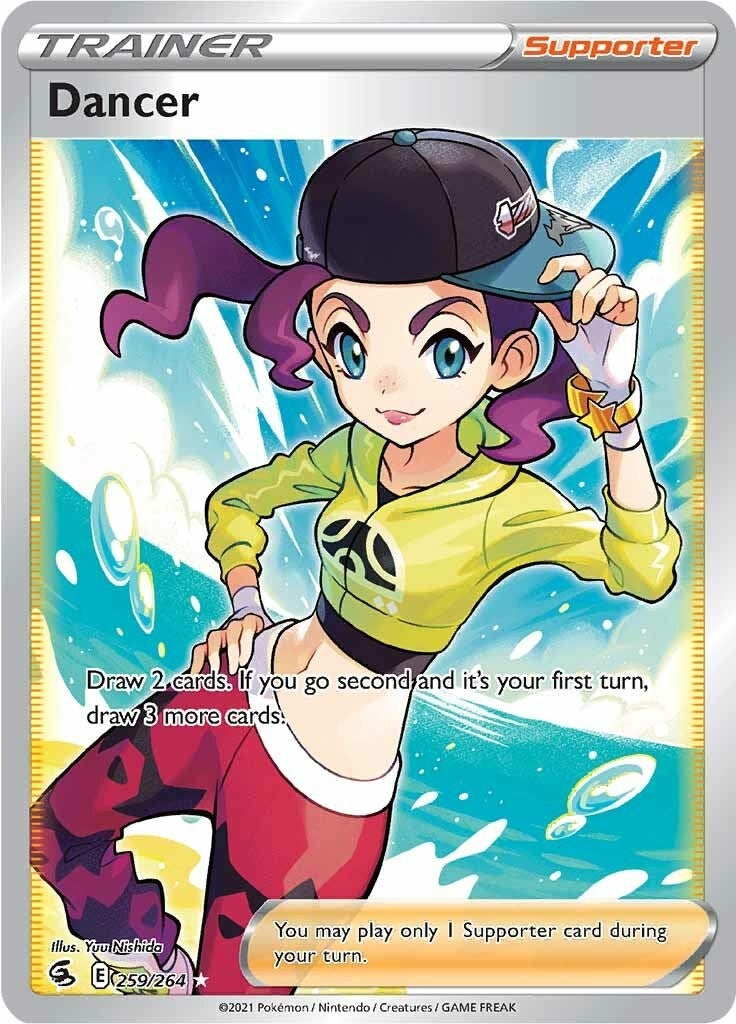 Image for Dancer (Full Art) (259/264) (SWSH08: Fusion Strike) (SWSH08) - Pokemon
