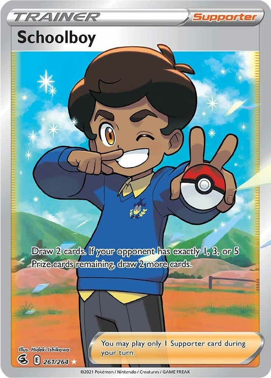 Image for Schoolboy (Full Art) (261/264) (SWSH08: Fusion Strike) (SWSH08) - Pokemon