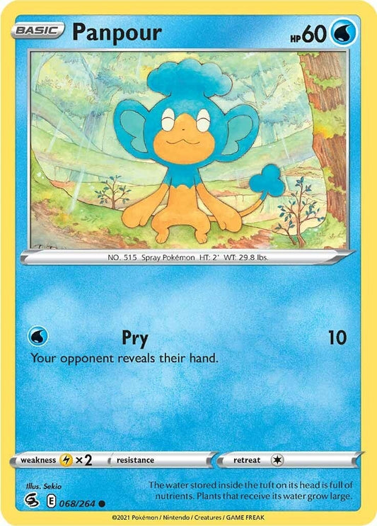 Image for Panpour (068/264) (SWSH08: Fusion Strike) (SWSH08) - Pokemon