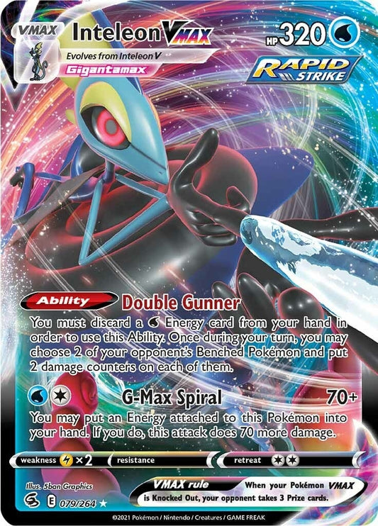 Inteleon VMAX (079/264) (SWSH08: Fusion Strike)
