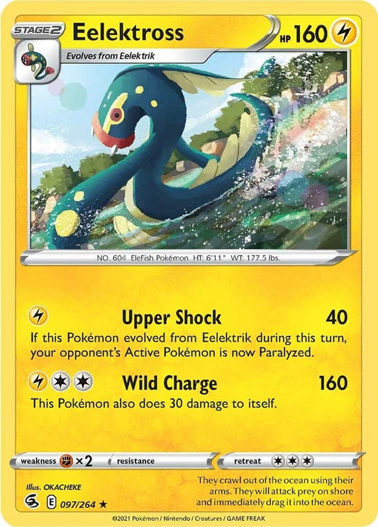 Image for Eelektross (097/264) (SWSH08: Fusion Strike) (SWSH08) - Pokemon