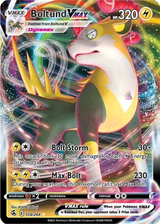 Boltund VMAX (104/264) (SWSH08: Fusion Strike)