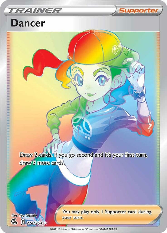 Image for Dancer (Secret) (274/264) (SWSH08: Fusion Strike) (SWSH08) - Pokemon