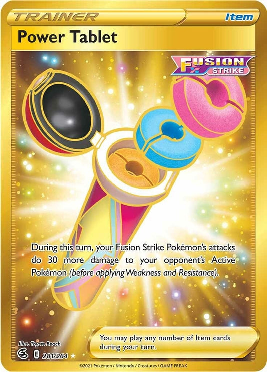 Image for Power Tablet (Secret) (281/264) (SWSH08: Fusion Strike) (SWSH08) - Pokemon