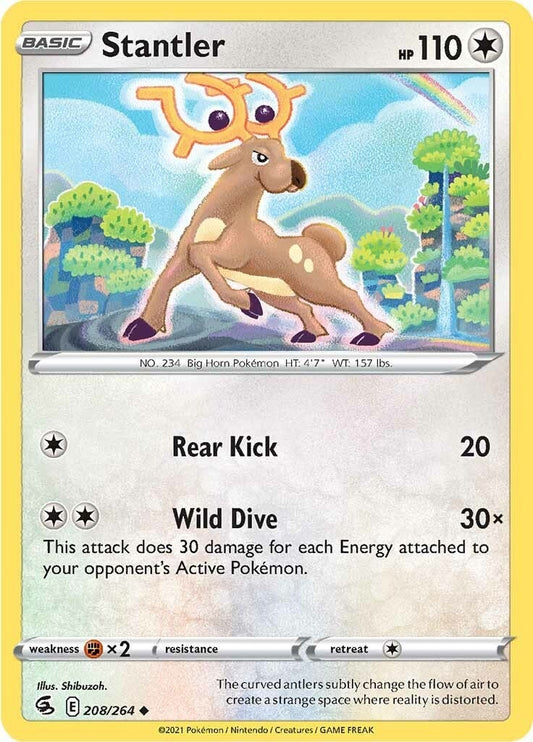 Image for Stantler (208/264) (SWSH08: Fusion Strike) (SWSH08) - Pokemon
