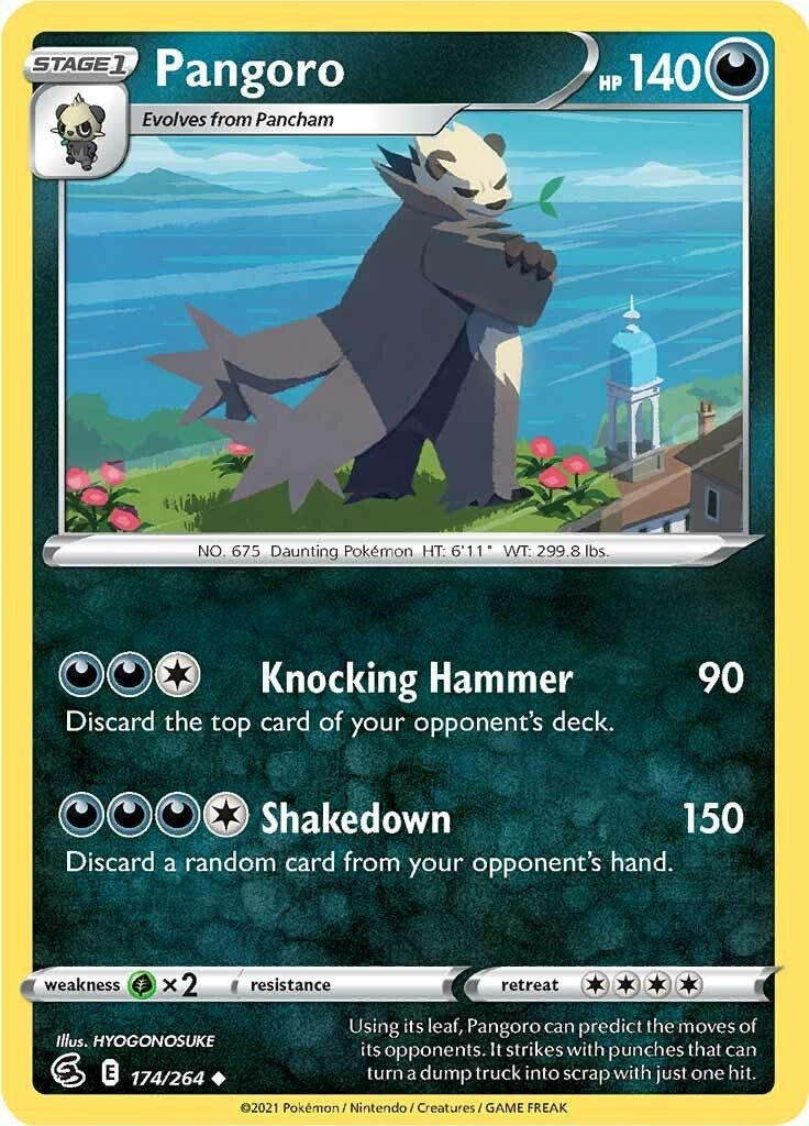 Image for Pangoro (174/264) (SWSH08: Fusion Strike) (SWSH08) - Pokemon