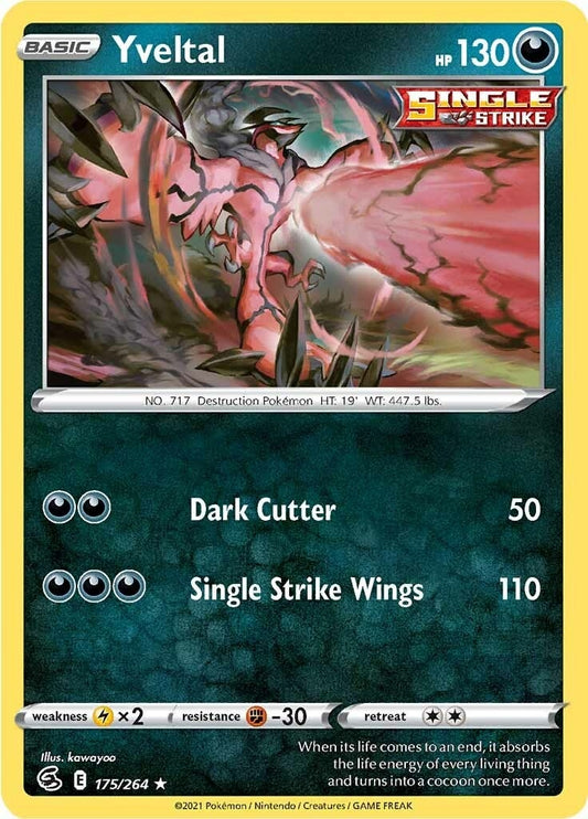 Image for Yveltal (175/264) (SWSH08: Fusion Strike) (SWSH08) - Pokemon