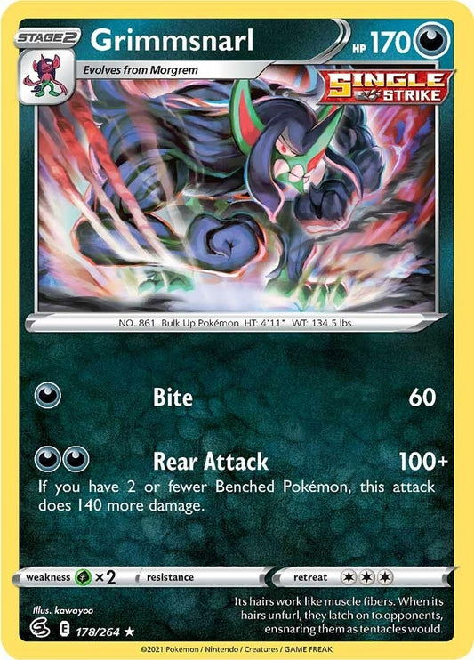 Image for Grimmsnarl (178/264) (SWSH08: Fusion Strike) (SWSH08) - Pokemon