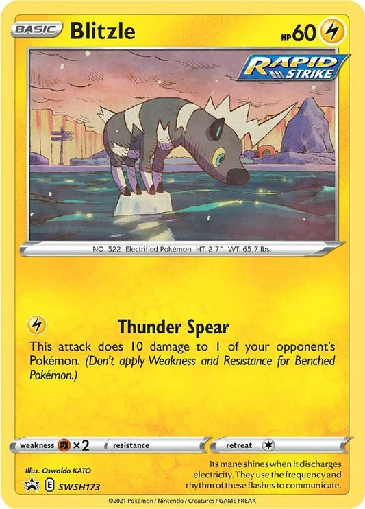 Image for Blitzle - SWSH173 (SWSH173) (SWSH: Sword & Shield Promo Cards) (SWSD) - Pokemon