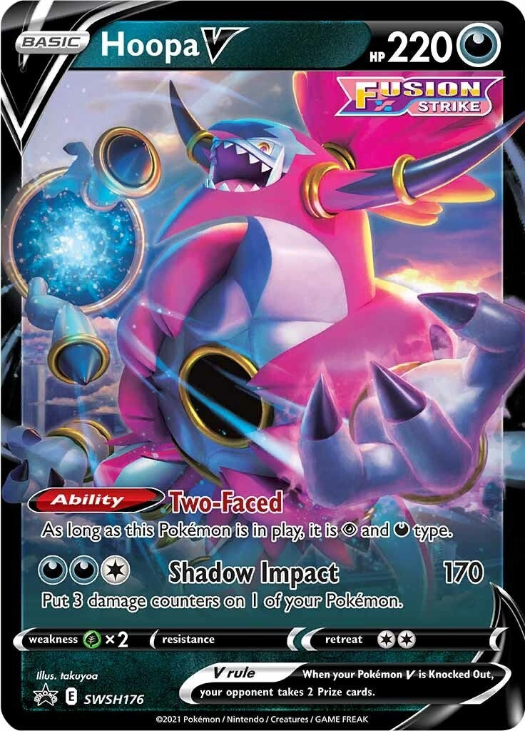 Image for Hoopa V - SWSH176 (SWSH176) (SWSH: Sword & Shield Promo Cards) (SWSD) - Pokemon