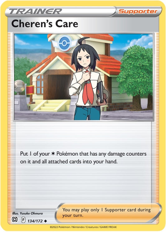 Image for Cheren's Care (134/172) (SWSH09: Brilliant Stars) (SWSH09) - Pokemon