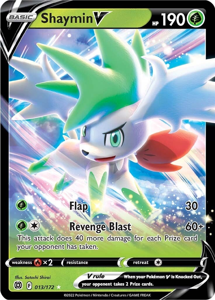Image for Shaymin V (013/172) (SWSH09: Brilliant Stars) (SWSH09) - Pokemon