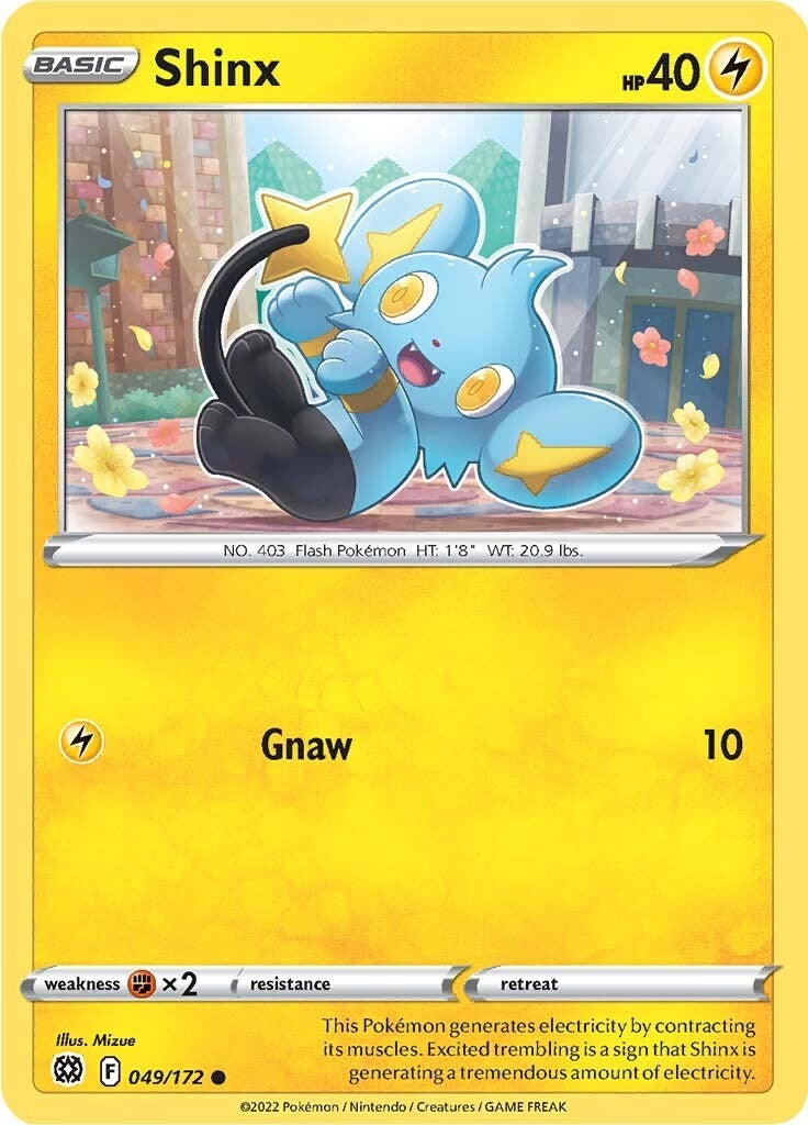 Image for Shinx (049/172) (SWSH09: Brilliant Stars) (SWSH09) - Pokemon