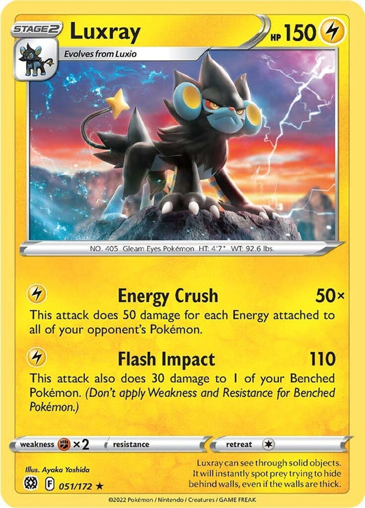 Image for Luxray (051/172) (SWSH09: Brilliant Stars) (SWSH09) - Pokemon