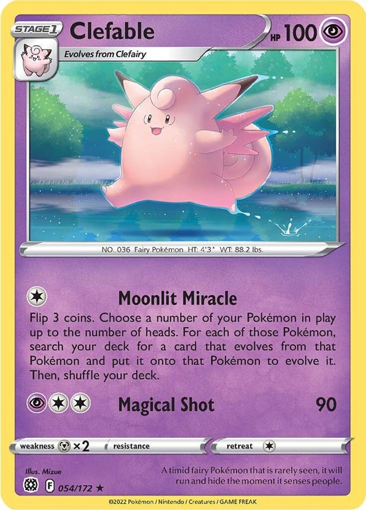 Image for Clefable (054/172) (SWSH09: Brilliant Stars) (SWSH09) - Pokemon