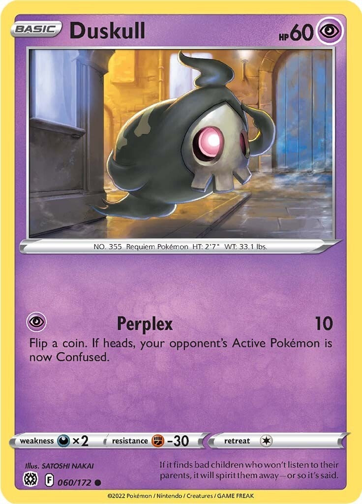 Image for Duskull (060/172) (SWSH09: Brilliant Stars) (SWSH09) - Pokemon