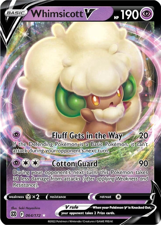Image for Whimsicott V (064/172) (SWSH09: Brilliant Stars) (SWSH09) - Pokemon